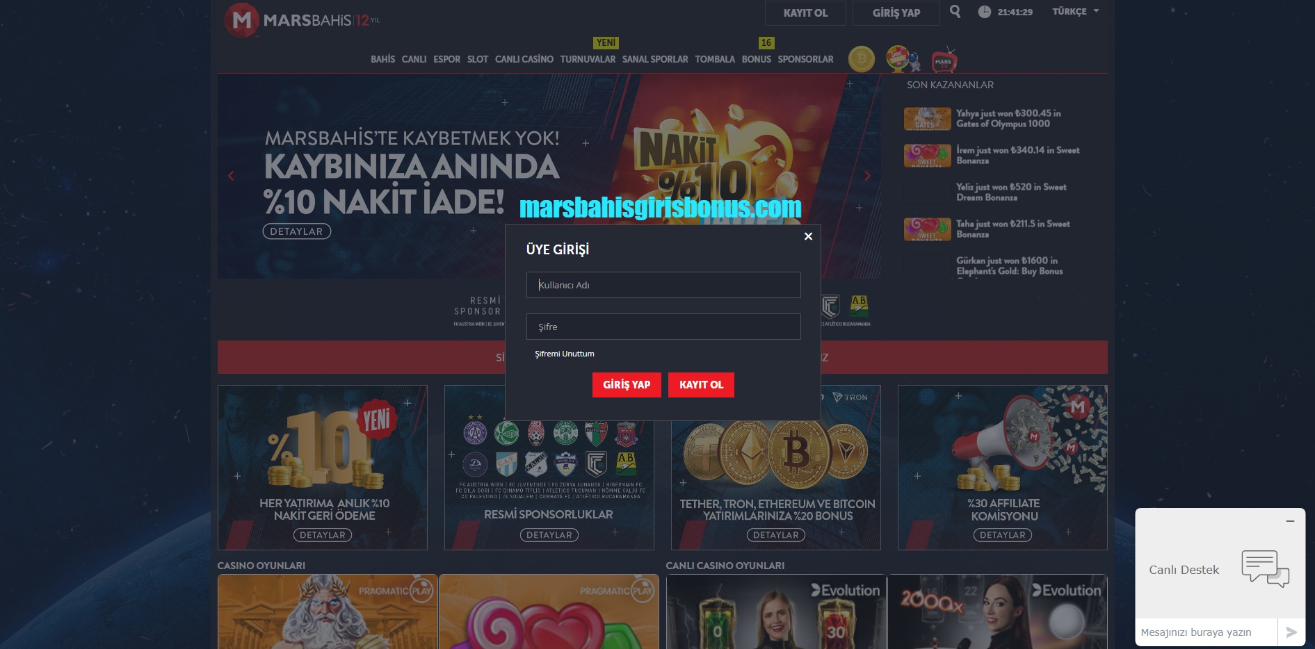 Marsbahis